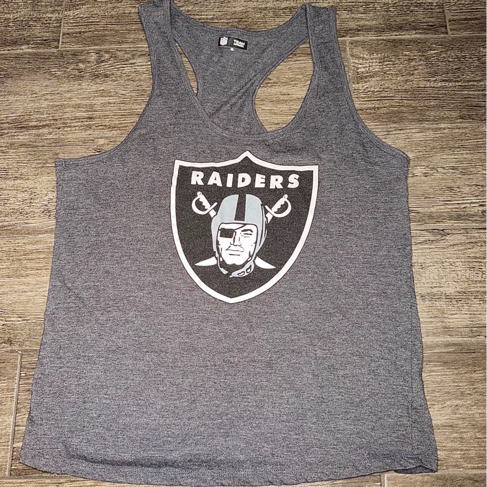 NFL Gray Raiders Tank Top